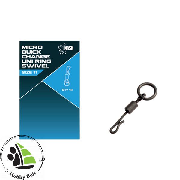 Nash Micro Quick Change Uni Ring Swivels 11