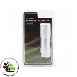 Alumínium elemlámpa (9LED-es)