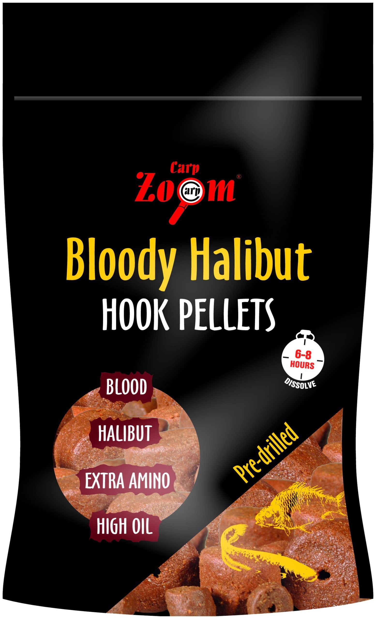 Carp Zoom Bloody Halibut Horogpellet