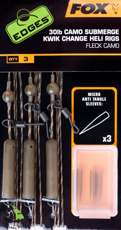 Fox 30lb Camo heli rig 3db-os