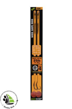 Fox Edges Wide Gape Rigs - #4