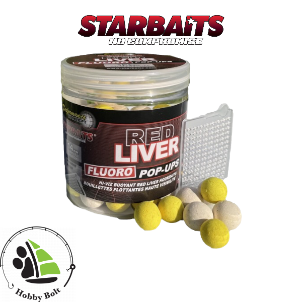 Starbaits Red Liver FLUO Pop-up