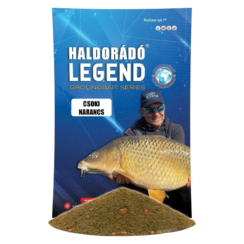 HALDORÁDÓ LEGEND Groundbait Csoki Narancs 800g