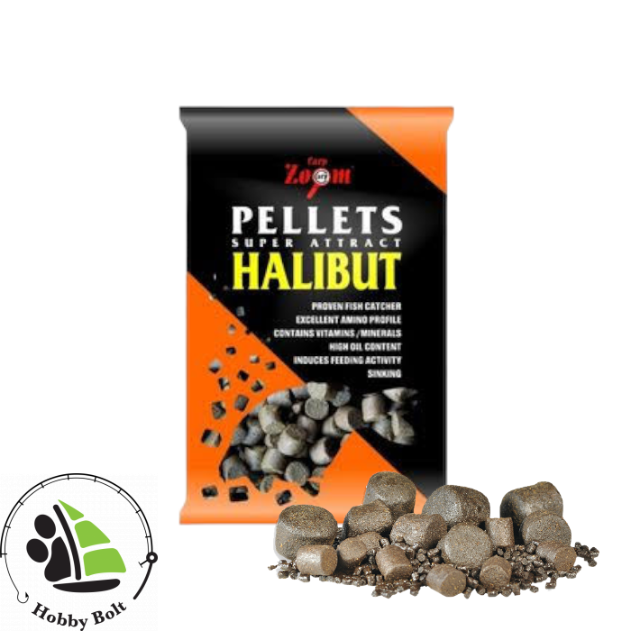 Carp Zoom Furat Nélküli Halibut Etetőpellet