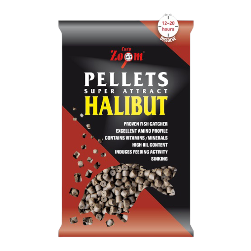 Carp Zoom Fúrt Halibut Pellet