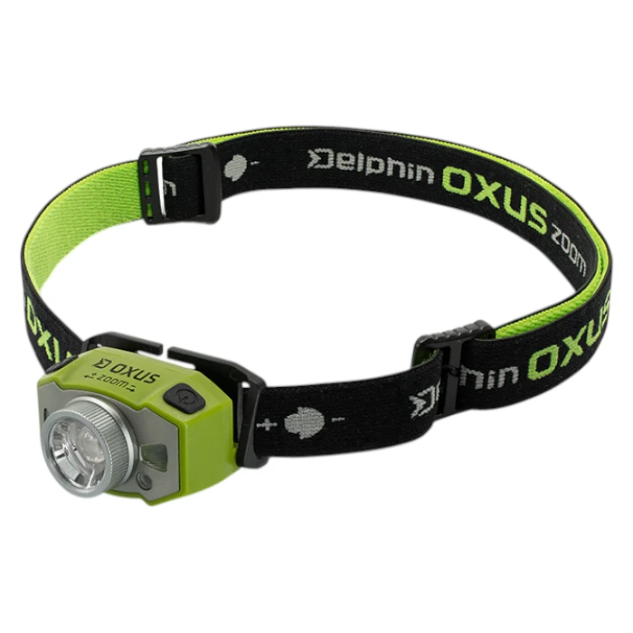 Delphin OXUS Zoom fejlámpa 5W/1200mAh