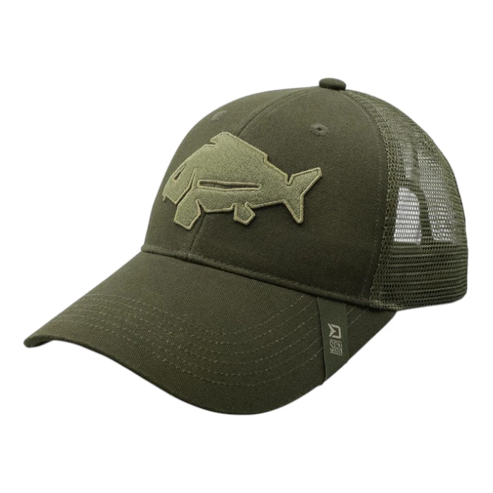Delphin Outline Carp Trucker sapka