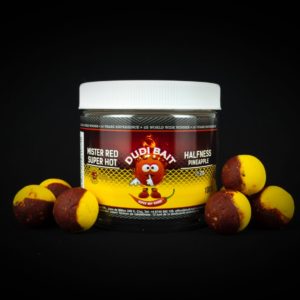 Dudi Bait Halfness Csalizó Bojli Super Red Hot Pineapple 16mm