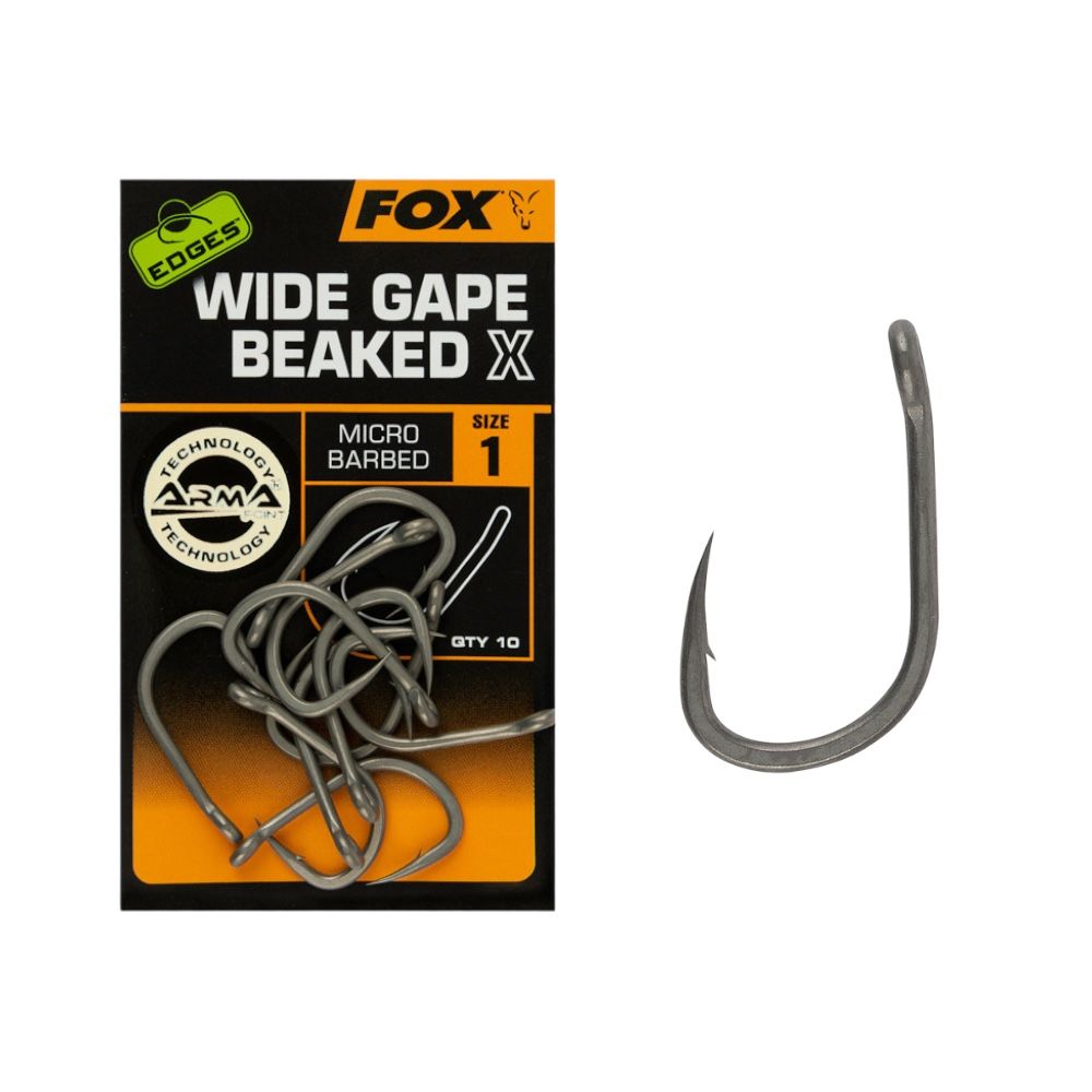 Fox Edges Wide Gape Beaked X