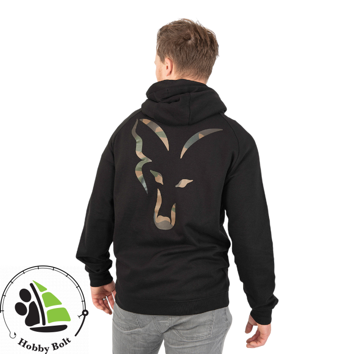 Fox Zip Hoody Black/Camo 4 Fox Zip Hoody Black/Camo - 3. kép