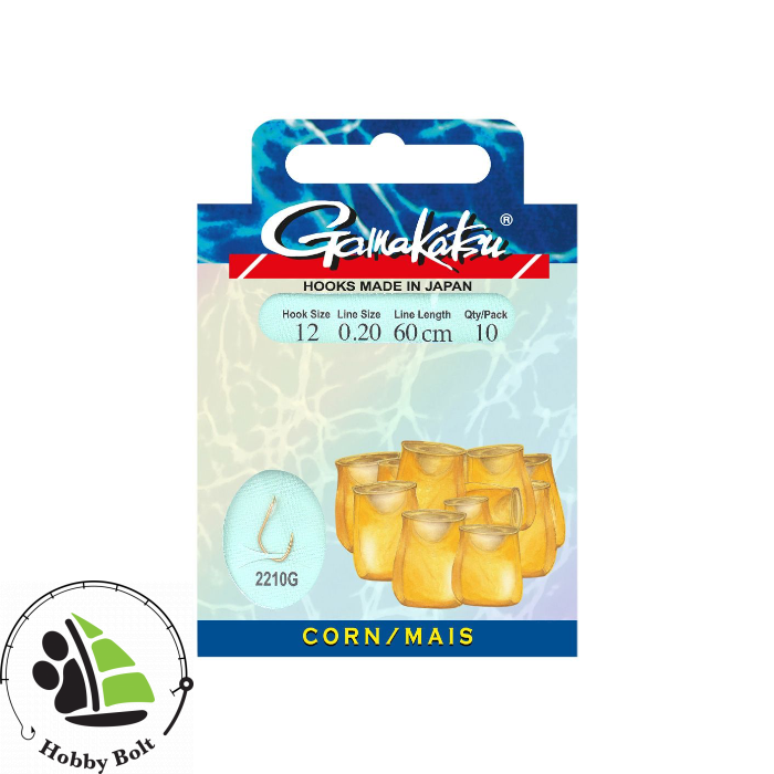 Gamakatsu Corn 2210G Előkötött horog