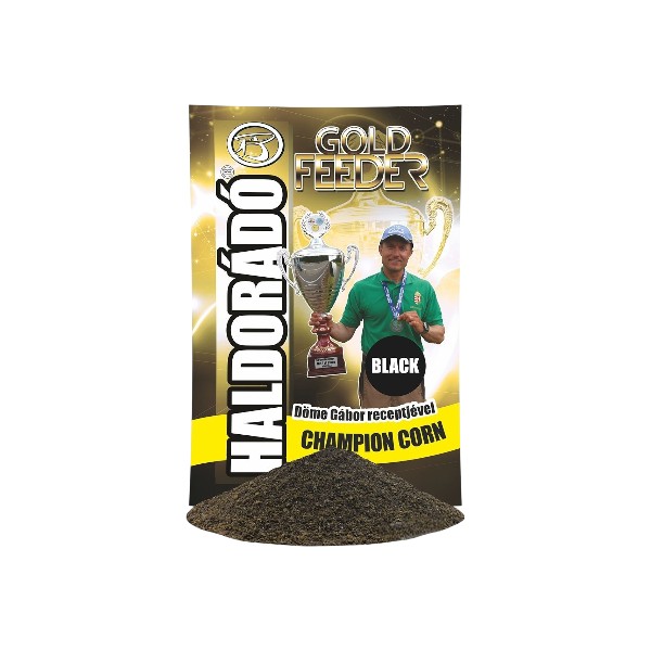 HALDORÁDÓ Gold Feeder Champion Corn Black 1kg