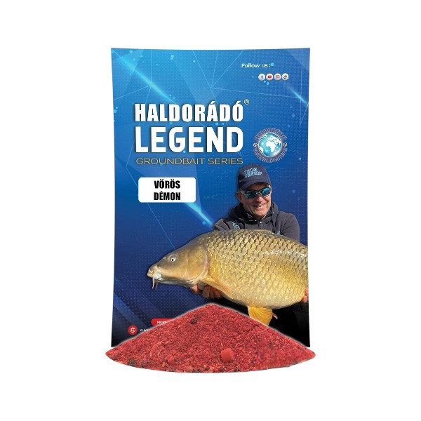 HALDORÁDÓ LEGEND Groundbait Vörös Démon 800g