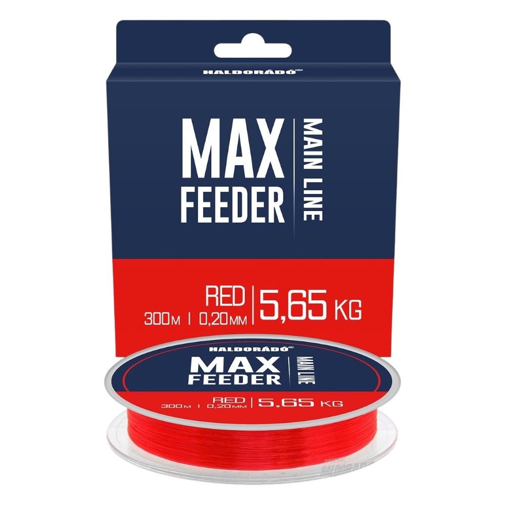 HALDORÁDÓ MAX Feeder Red 300m