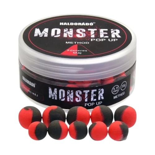 HALDORÁDÓ MONSTER Pop Up Method Fűszeres Máj