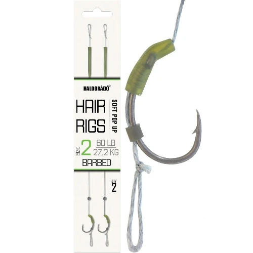 HALDORÁDÓ Soft Pop Up Hair Rigs