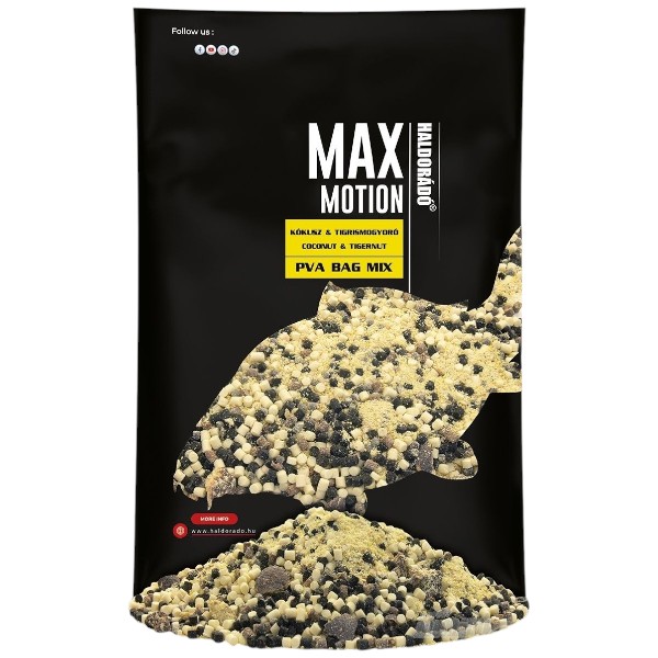 Haldorádó Max Motion Pva Bag Mix Kókusz & Tigrismogyoró 600g