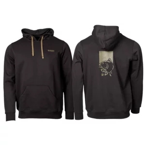 Nash Pulóver Make It Happen Hoody Fish Logo (Black)