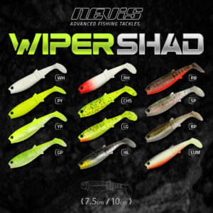 Nevis Wiper Shad 7,5 cm