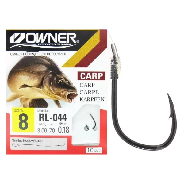 Owner előkötött horog Carp 6 RL-044