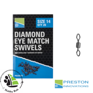 Preston Diamond Eye Match Swivels