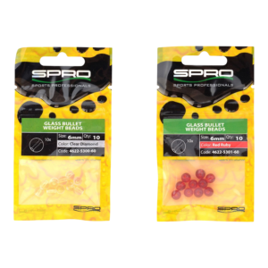 Spro Glass Bullet Weight Beads