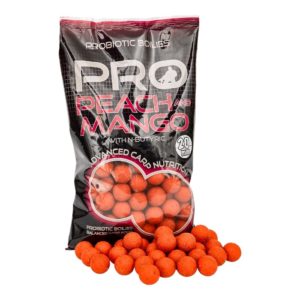 Starbaits Pro Peach & Mango Boilies 800g
