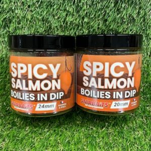 Starbaits Spicy Salmon Dippelt Bojli