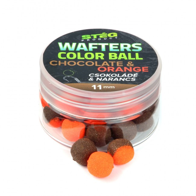 Stég Wafters Color Ball 11mm Chocolate-Orange