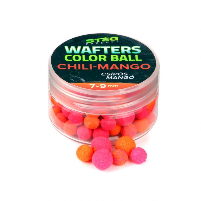 Stég Wafters Color Ball Chili-Mango 7-9mm