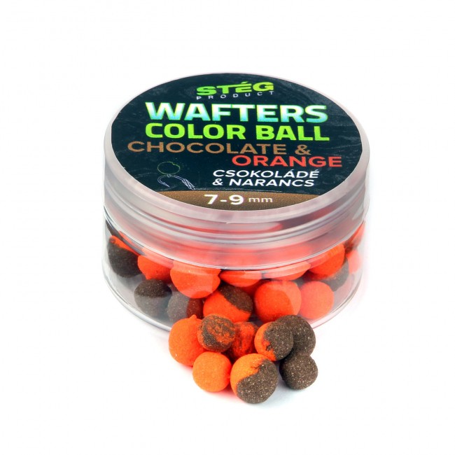 Stég Wafters Color Ball Chocolate-Orange 7-9mm