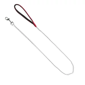 Trixie láncos póráz 1m4mm piros