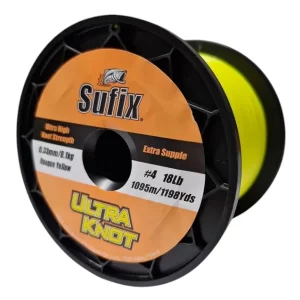 Ultra knot Yellow- nagy kiszerelésű pontyos horgász zsinór