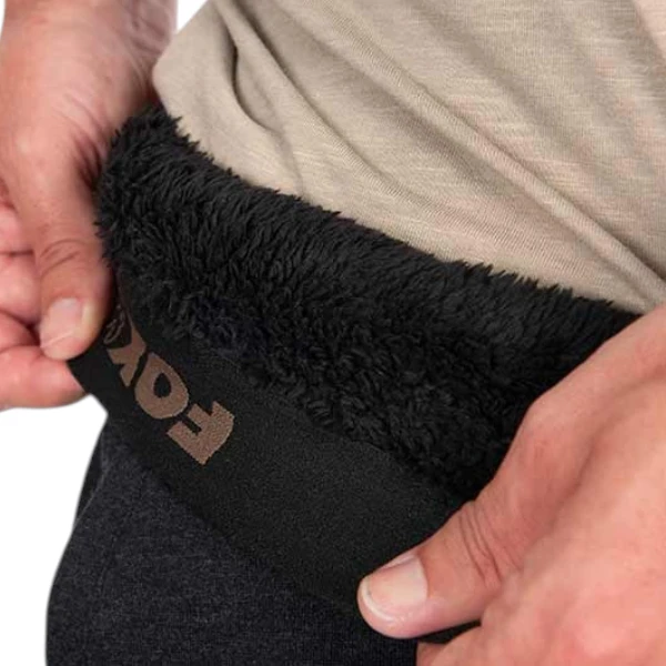 Fox Collection Sherpa Joggers Black-Orange Melegítőnadrág 3 Fox Serpa Jogger L