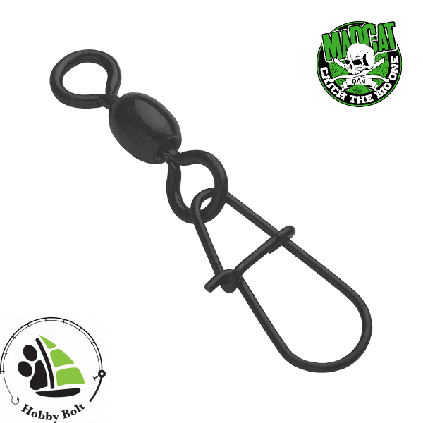 MADCAT Stainless Swivels With Egg Snap