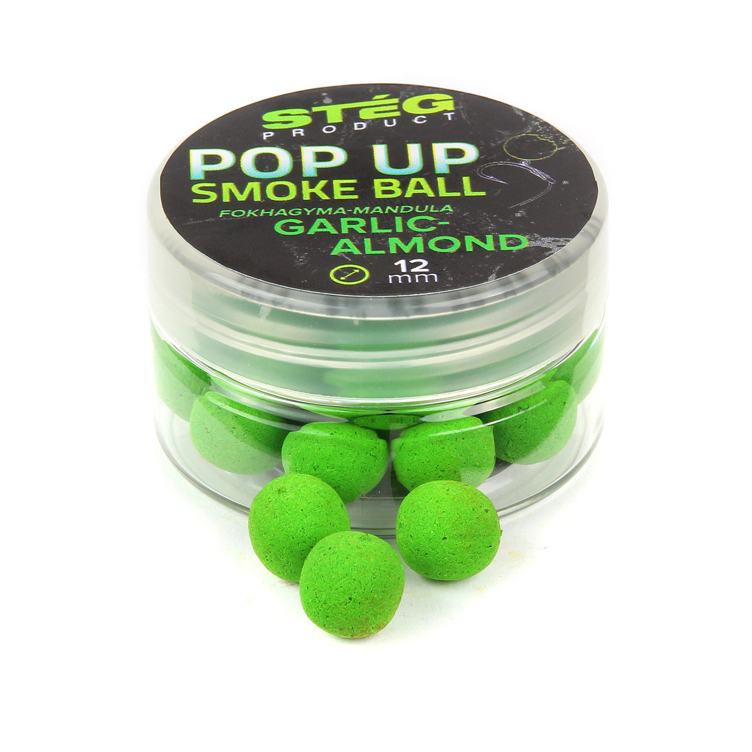 Stég Pop Up Smoke Ball 12mm Fokhagyma-Mandula